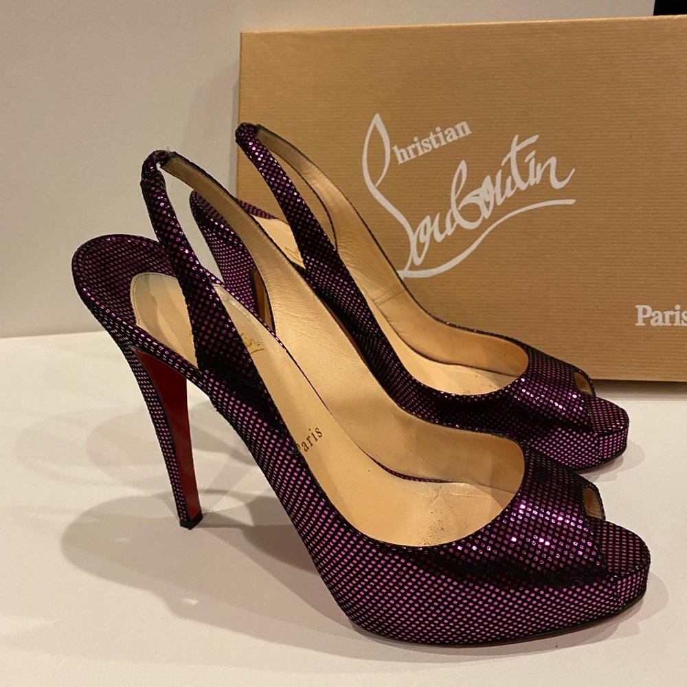 Christian Louboutin Slingback Pumps